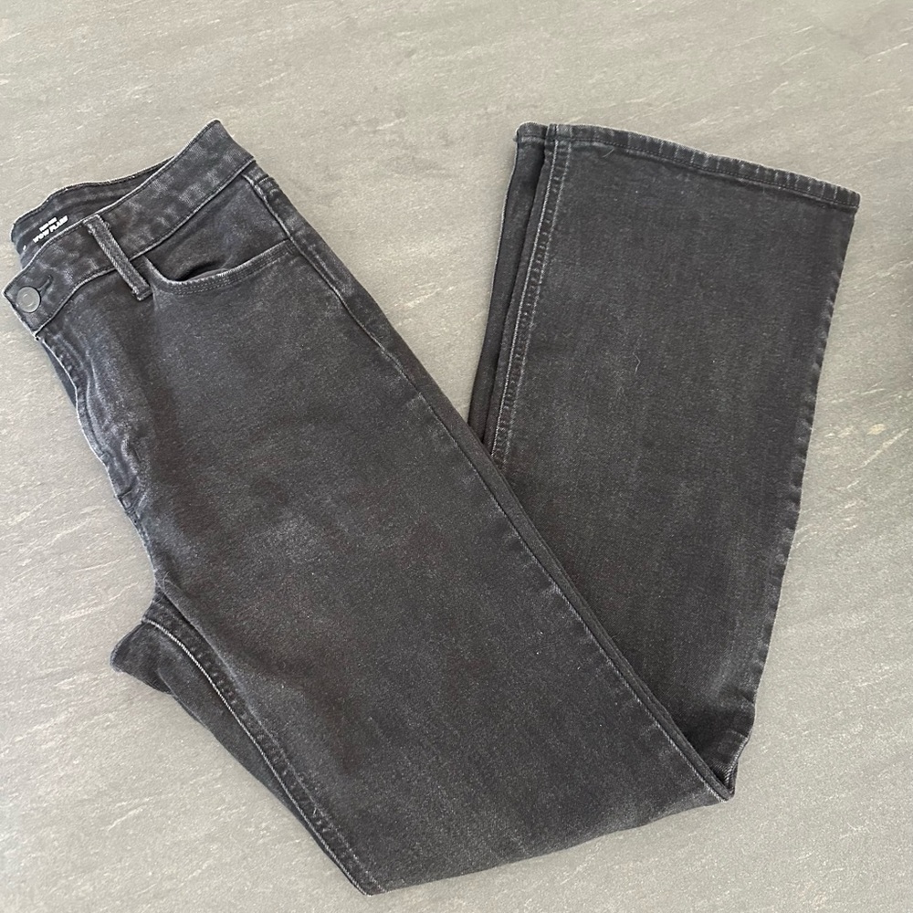Old Navy Black Flare Wide Leg Jeans